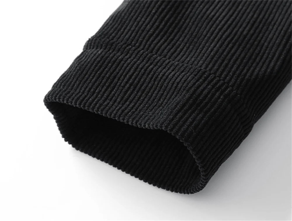 L-8XL Plus Size Winter Men's Corduroy coat