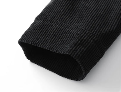 L-8XL Plus Size Winter Men's Corduroy coat