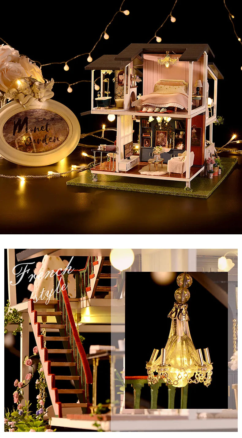 Miniature House Ornaments