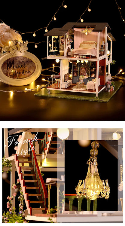 Miniature House Ornaments