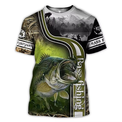 T-shirts For Men Carp Fishing