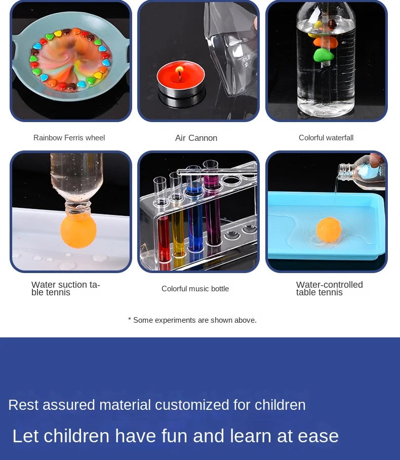 Kids Science Laboratory Montessori Toys Chemical