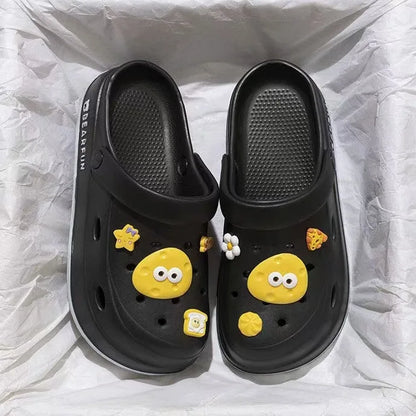 Women's rubber shoes like crocs