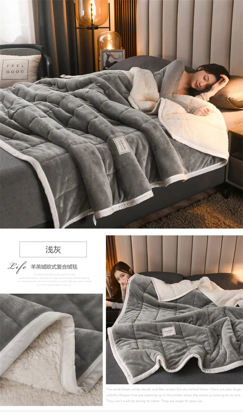 Coral Fleece Autumn Winter Warm blankets
