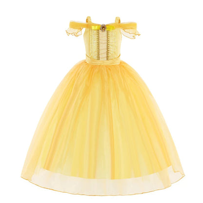 Kids Belle Beauty and the Beast Ball Gown