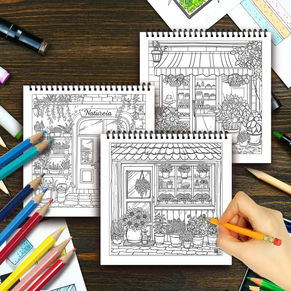 1pc, Teen Colouring Book - 30 Sheets