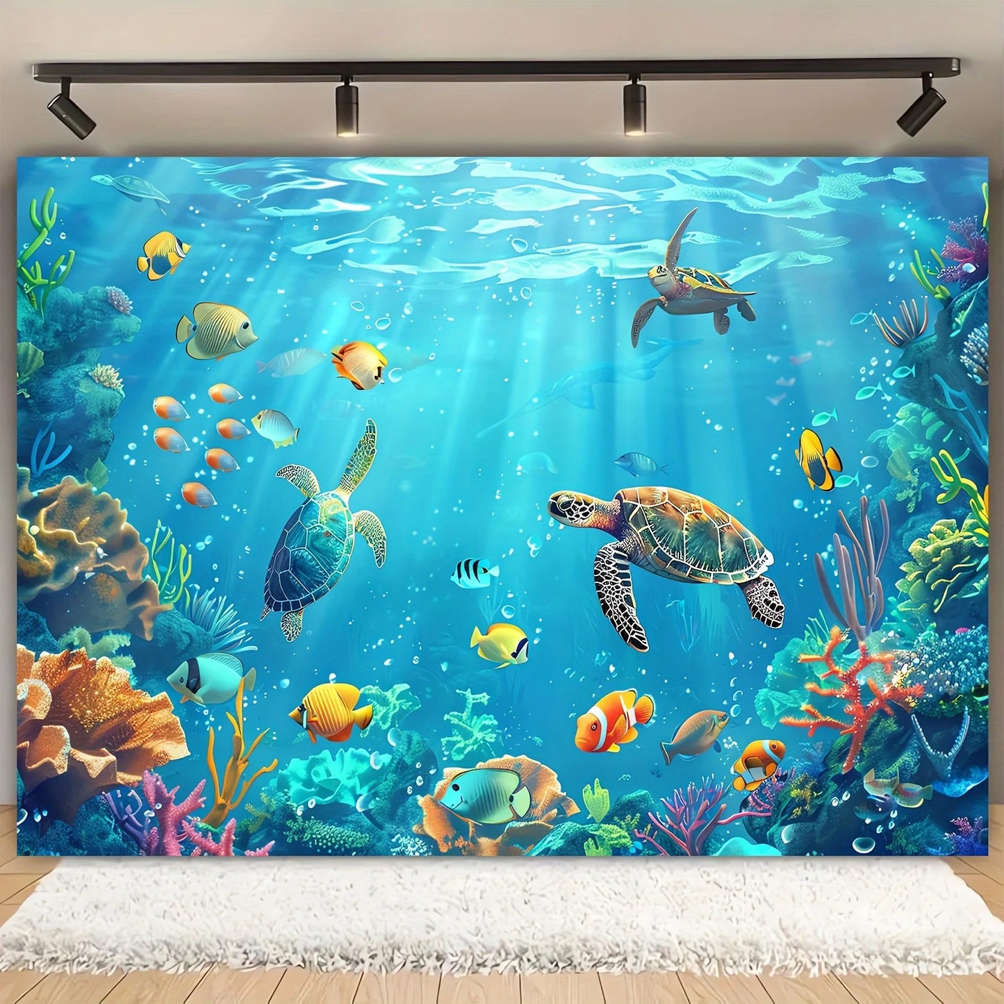 Underwater Party Background