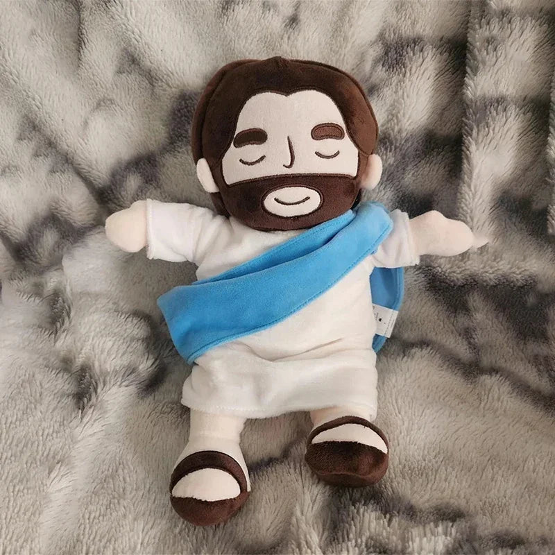 38CM Breath Jesus Soothes Plush Toy