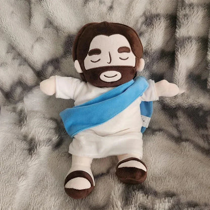 38CM Breath Jesus Soothes Plush Toy