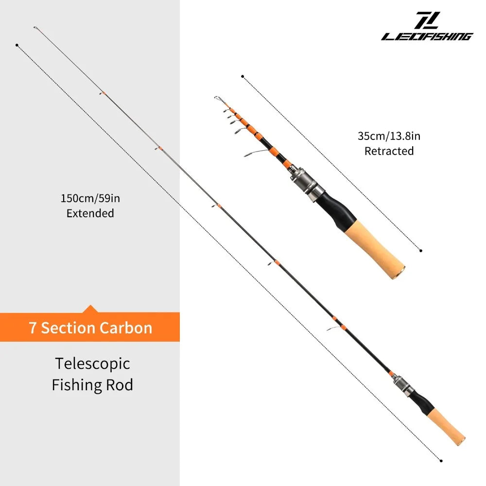 New Casting Telescopic fishing rod