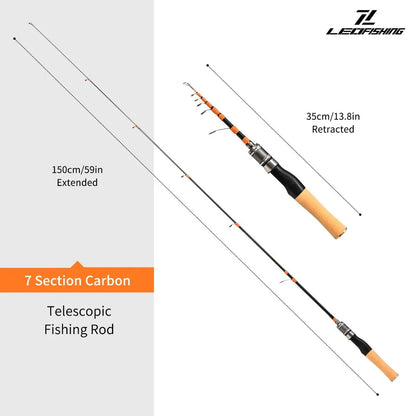 New Casting Telescopic fishing rod