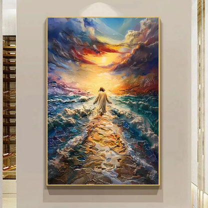 Modern Christian Jesus canvas