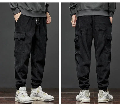 Winter Fleece Men Casual Pants
