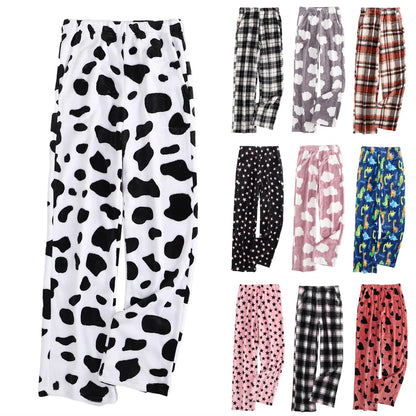Pajama Pants Plush Sleep Pants Soft