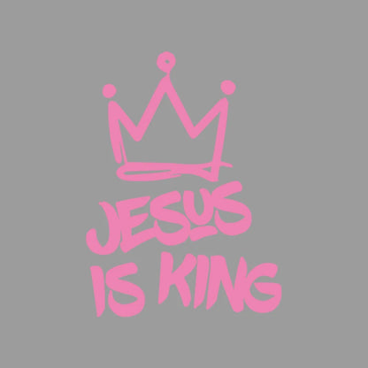 Jesus is King and wears a crown