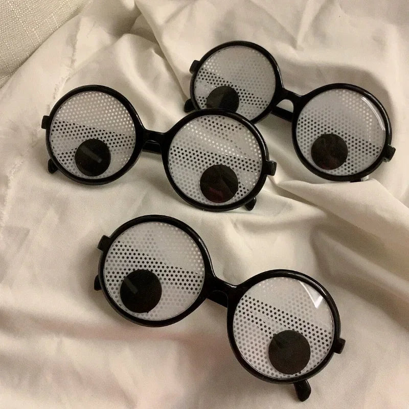 Funny Crazy Party Dress Glasses