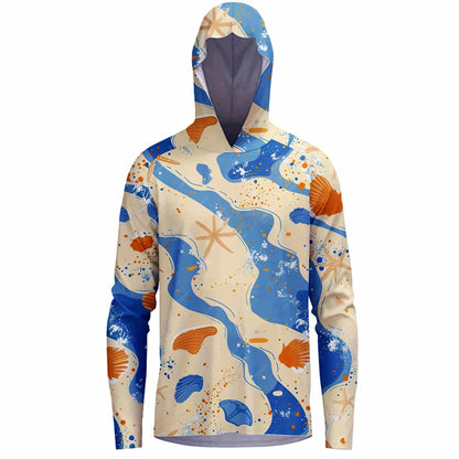 Fishing Shirts Men Sun Protection Hoodie