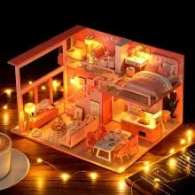 Miniature House Ornaments