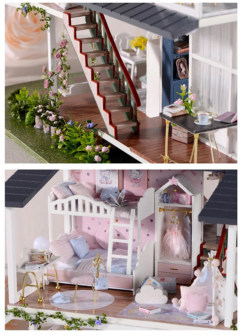 Miniature House Ornaments