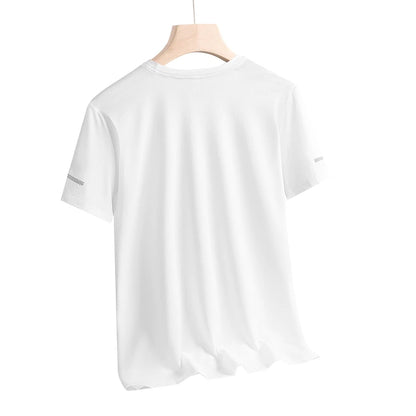 9xl Large Plus Size Quick Dry Short Sleeve T Shirt