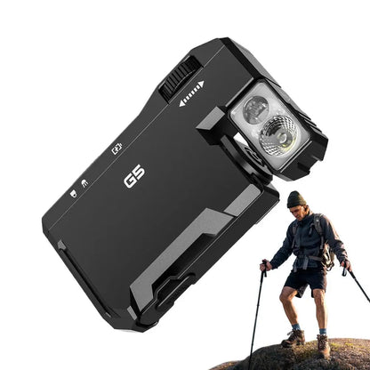 G5 LED C Flashlight 400Lumens Powerful Light Bulit-in Battery