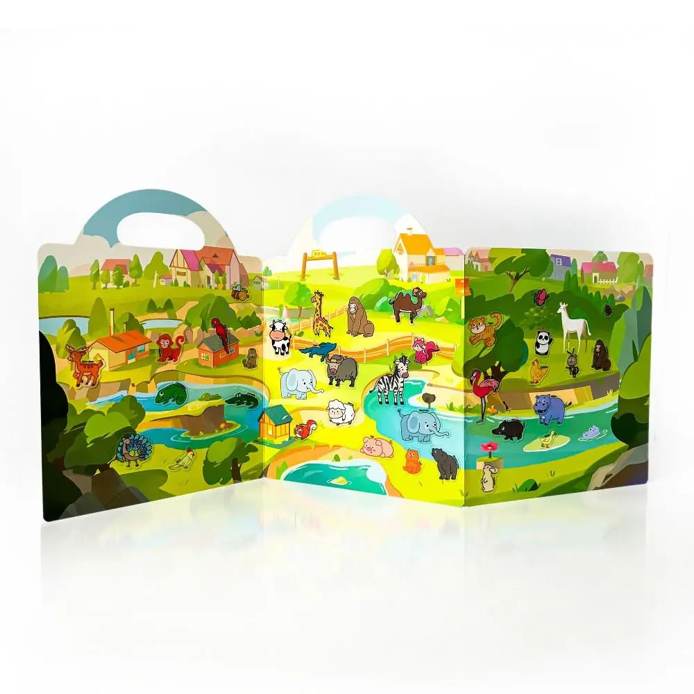 Educational Jelly Sticker Books