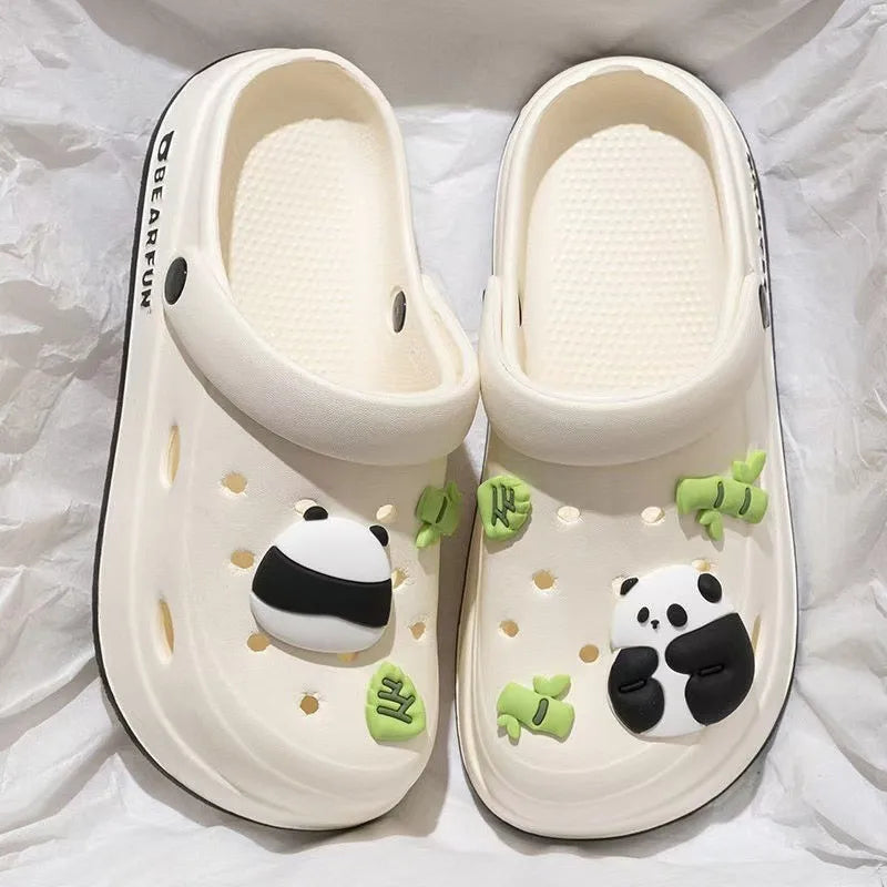 Women's rubber shoes like crocs
