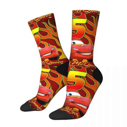 Race Lightning Mcqueen socks