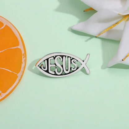 Jesus Christian Fish Emblems