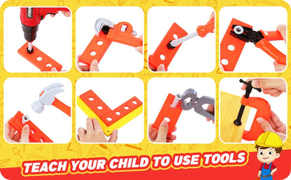 Kids Power Construction Toy Pretend