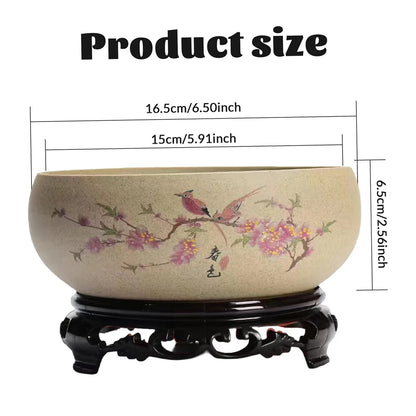 Elegant Bowl Planter Decor Lotus Bowls For Balcony Garden Lotus Bowls