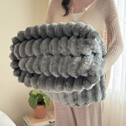 Flannel thick blanlet