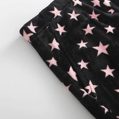 Pajama Pants Plush Sleep Pants Soft