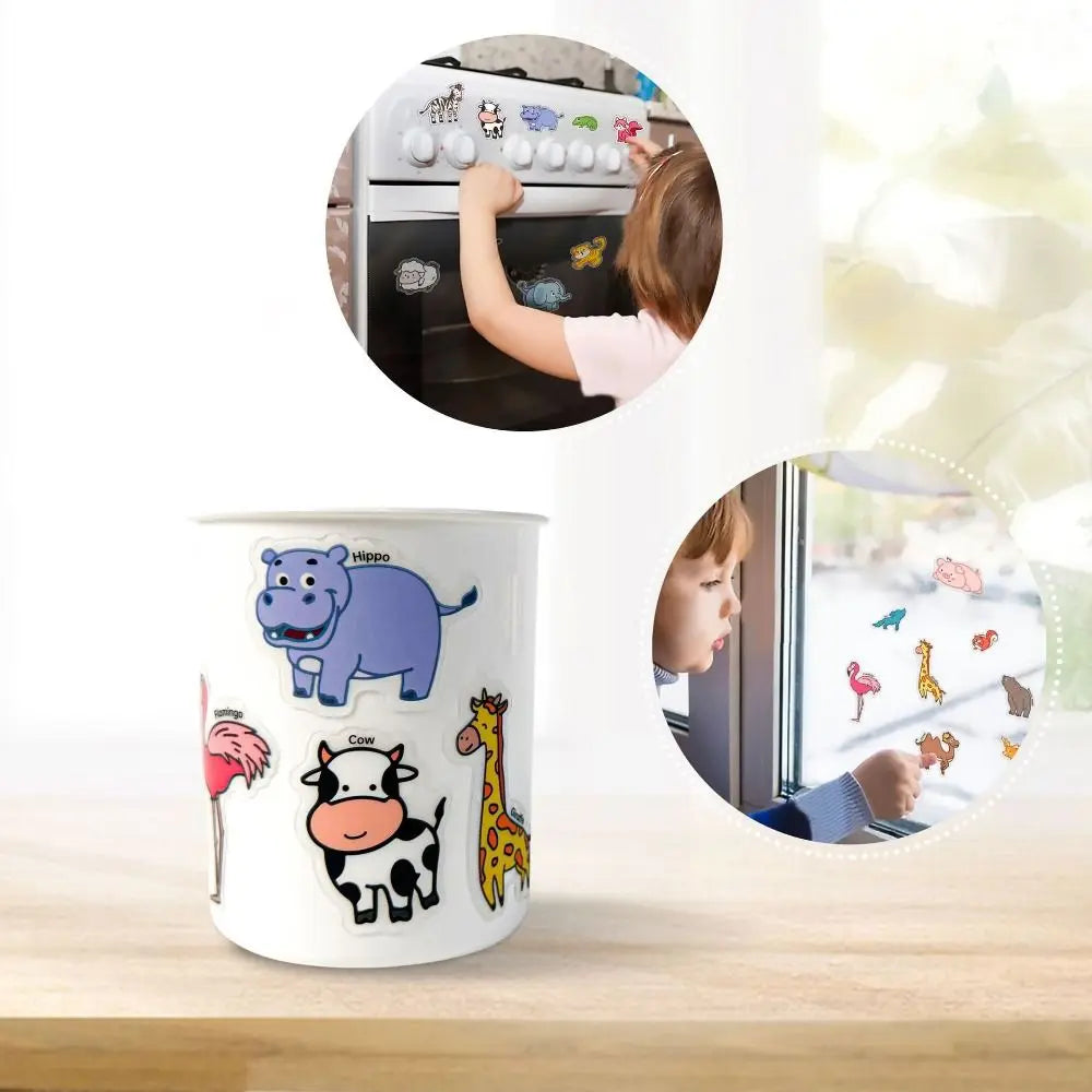 Educational Jelly Sticker Books