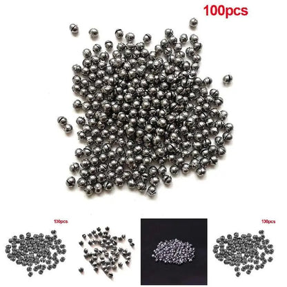100pcs 0.5g Round Split sinkers
