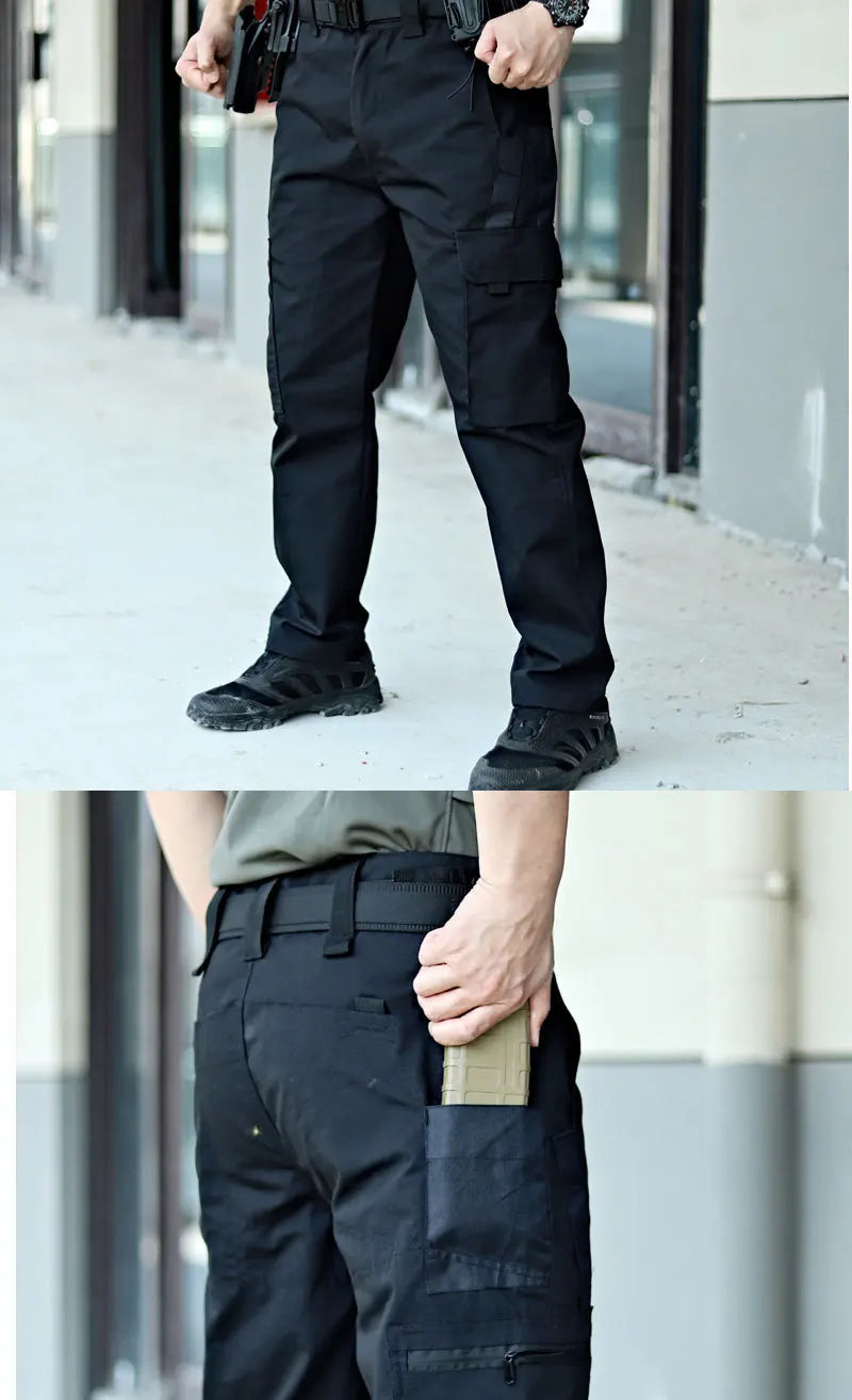 New Tactical Work Pants Men Outdoor Cargo Trousers Multi-pocket