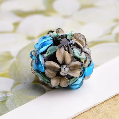 Glass Flower Beads