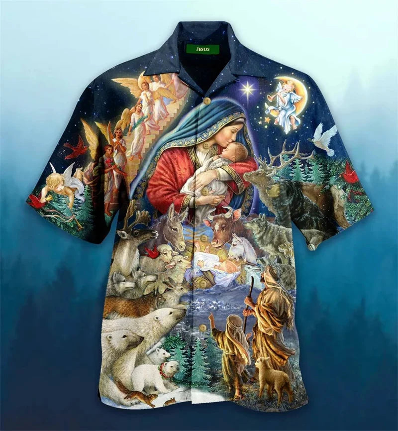 Jesus Love Me Hawaiian shirt