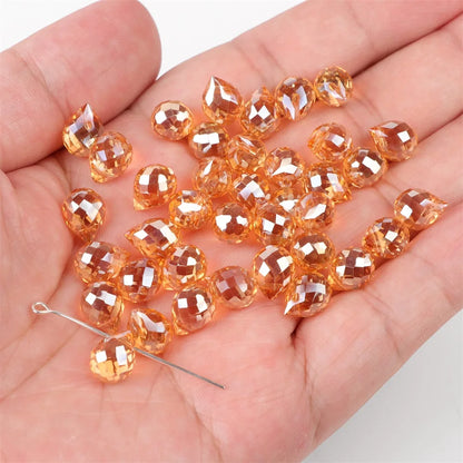 Water Drop  Crystal Glass Beads Czech