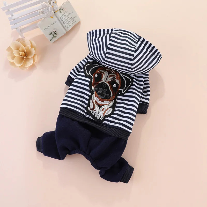 Chihuahua Yorkies Overalls