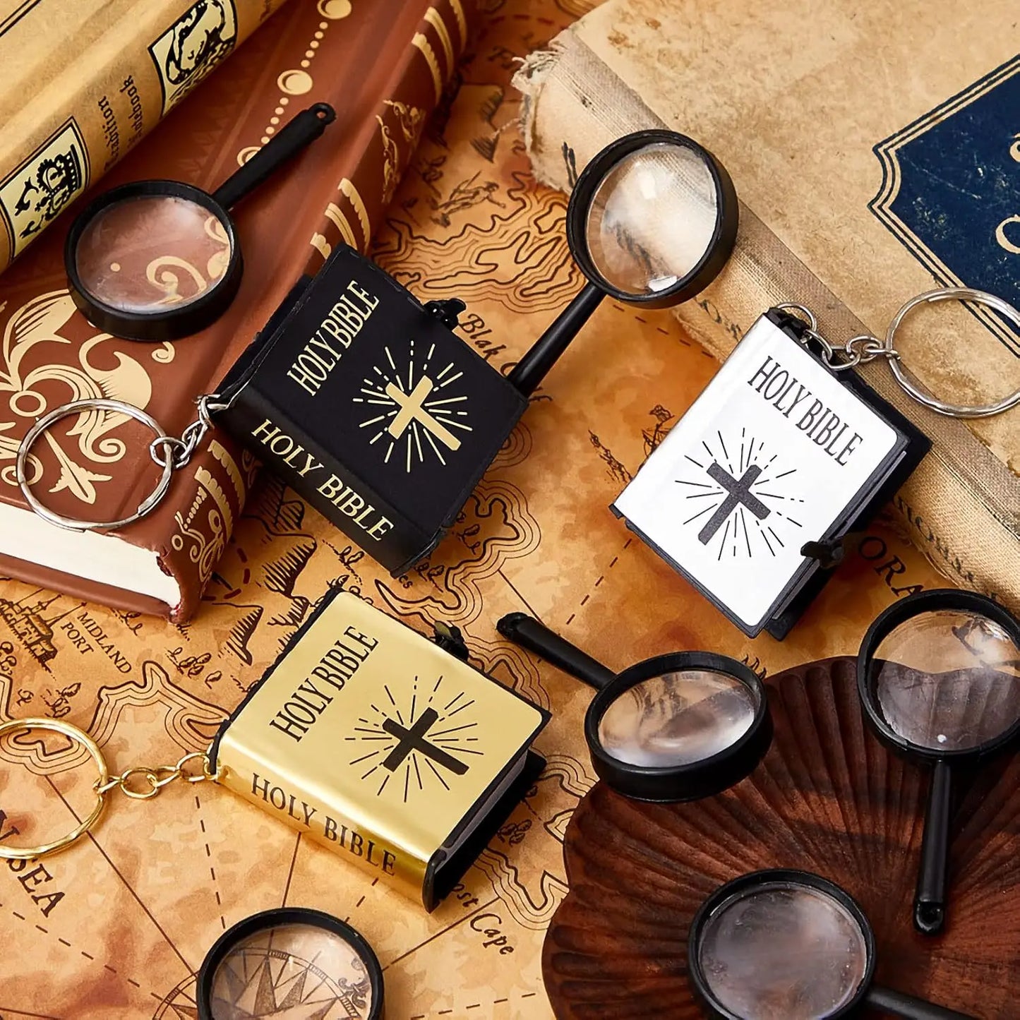 HOLY BIBLE Keychains