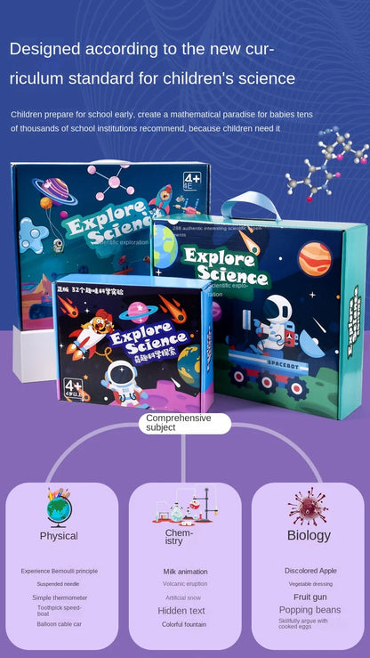 Kids Science Laboratory Montessori Toys Chemical