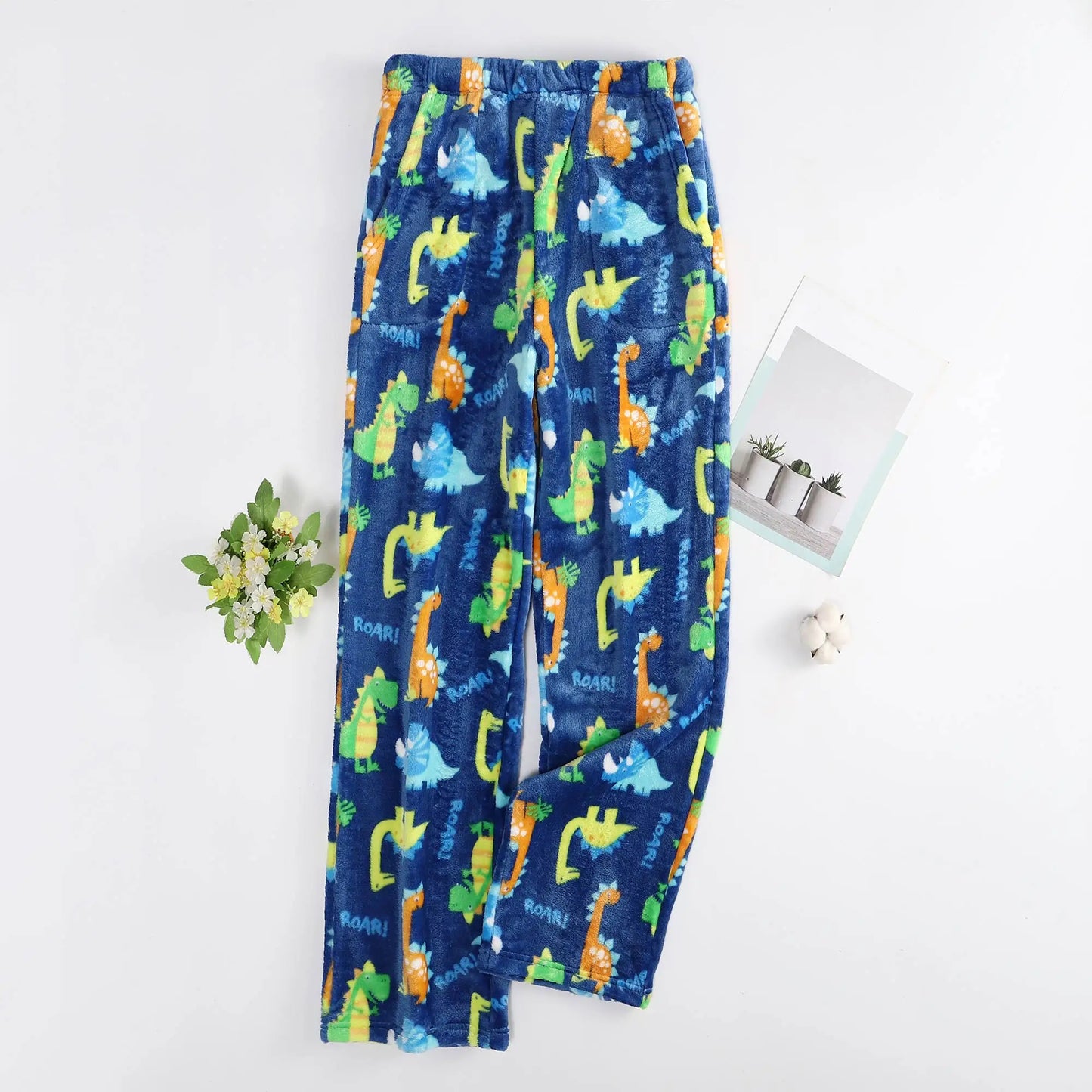 Pajama Pants Plush Sleep Pants Soft