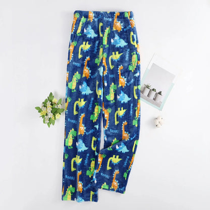 Pajama Pants Plush Sleep Pants Soft