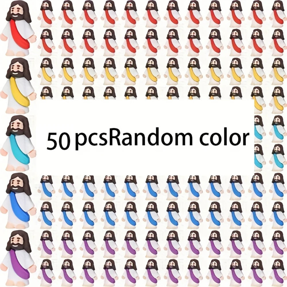 50/100/200pcs Jesus mini jesus