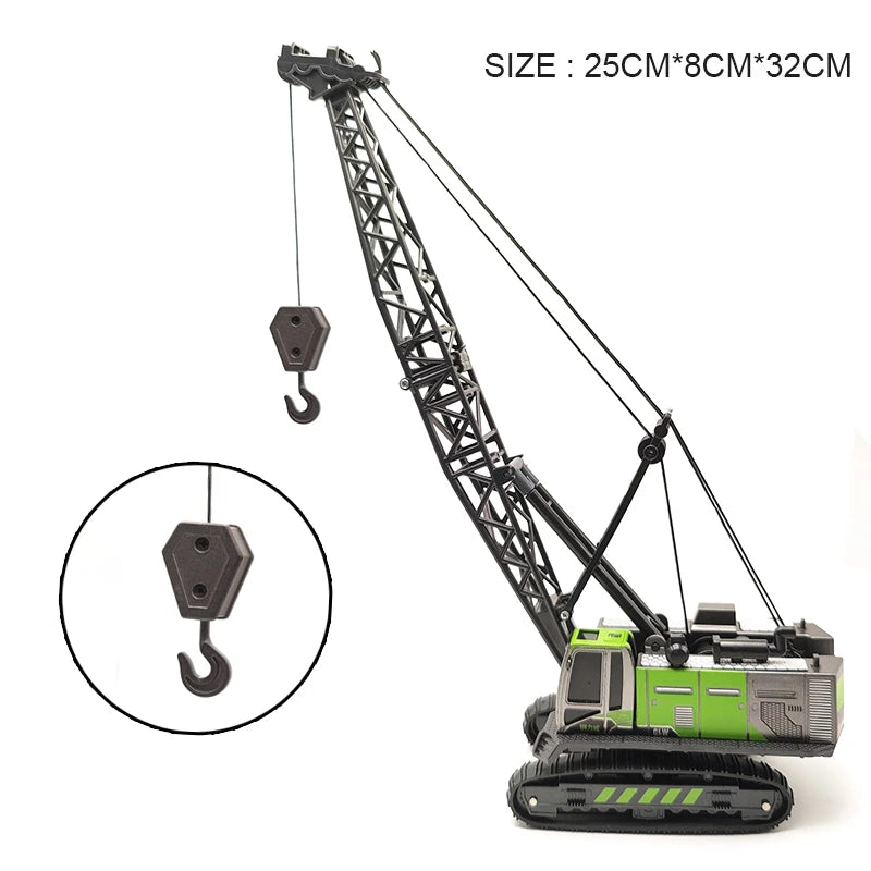 Alloy Tractor Kids Excavator Bulldozer Miniature crane