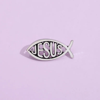 Jesus Christian Fish Emblems