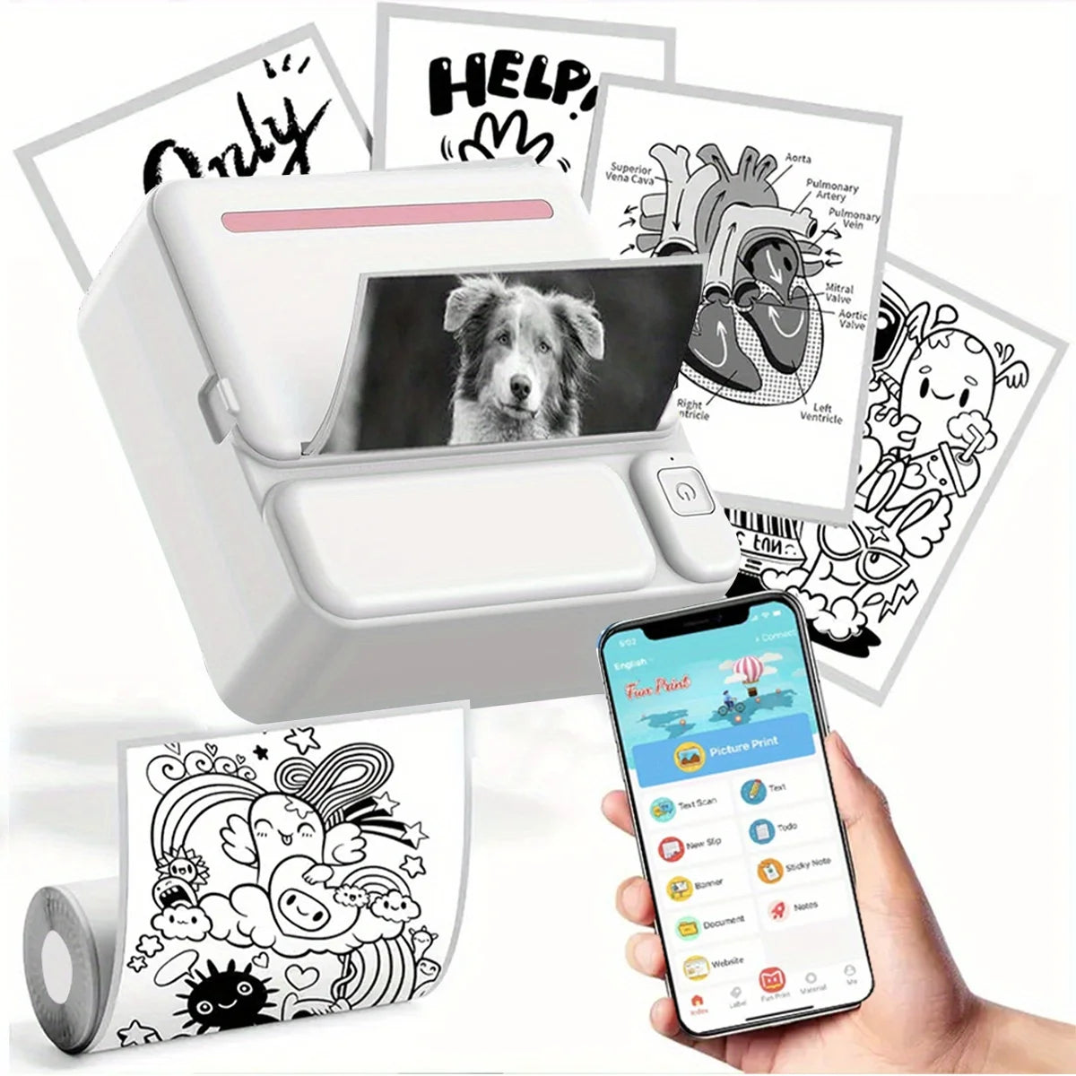 Thermal Mini Printer -