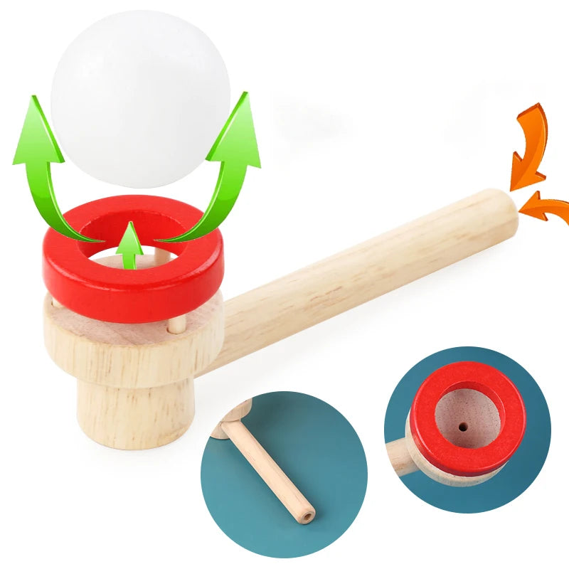 Wooden Balance Blowing Toys