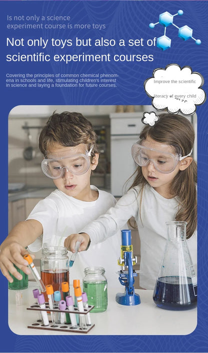 Kids Science Laboratory Montessori Toys Chemical